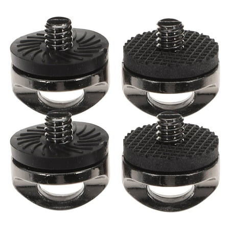 

4pcs Camera 1/4 Inch Thread Screw Shoulder Strap Mounting Screw Camera Supply