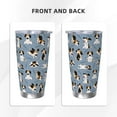 thumbnail image 2 of Beagle Tumbler 20oz Cute Dog Stainless Steel Insulated Tumblers with Lid and Straw Animal Travel Coffee Mug Wine Tea Cups Water Bottle Dogs Gifts for Women Dog Lover, 2 of 6