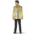 thumbnail image 3 of Suitmeister Men's Blazers Sequins Gold - S Gold, 3 of 3