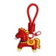 thumbnail image 3 of Llavero de caballo ligero y portátil de piel sintética para bolsos. Fortuna, 3 of 7