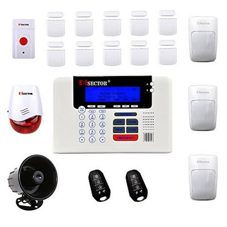 PiSector 4G Cellular GSM Wireless Security Alarm System Quad-band Support 2G/3G/4G