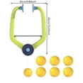 thumbnail image 2 of WUSUOWEI 1Set Door Pingpong Game Set,Hanger,Rackets and Balls,Hanging Table Tennis Trainer Portable Set,Adjustable Portable Table Tennis Exerciser for Indoor Fun,Enhanced Coordination, 2 of 3