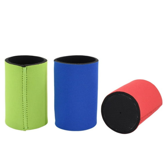 LOLIPPYY 2Pack Water Bottle Cozy Sleeve Neoprene Blue Simple Design for Home Use Back to School