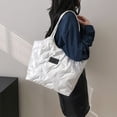 thumbnail image 2 of Bolso de viaje corto de gran capacidad, bolso de algodón, bolso de mano de un solo hombro, bolso de mano para mujer mayor, bolso de mano, 2 of 6