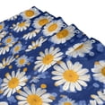 thumbnail image 3 of Yayeee Shower Curtain with Hooks 72"x72" Waterproof Fabric Bathroom Hanging Decor, Elegant Daisy Pattern, 3 of 5