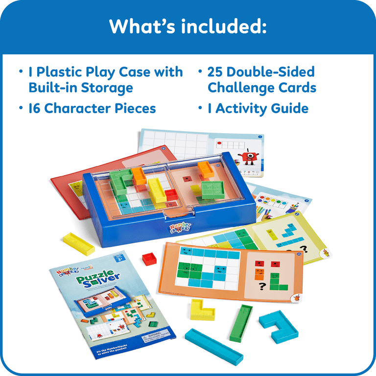 hand2mind Numberblocks Puzzle Solver, 50 Challenges photo 2