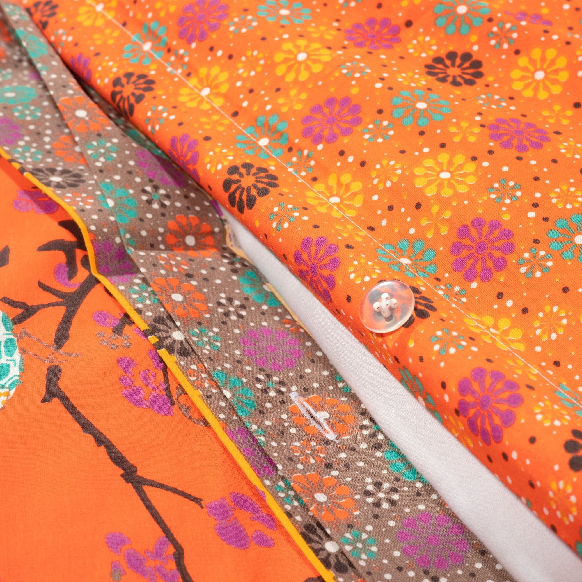 Lush Decor Royal Empire Duvet Cover - Tangerine - Full/Queen