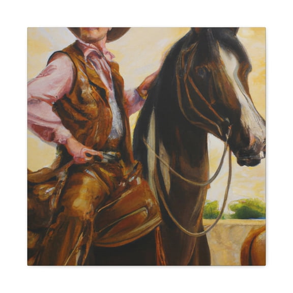 Saddle Bags of Neoclassicism - Canvas