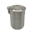 thumbnail image 2 of Stainless steel cup,Coffee Portable Pot Portable Pot 1l Stainless Steel Coffee Lid Handle Picnic With Lid Handle Pot 1l With Steel Coffee Portable Cup Stainless Steel 1l With Lid Hxber, 2 of 5