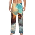 thumbnail image 1 of Fotbe Cloud Guinea Pig Pantalones de Pijama para Hombre, Pantalones de Dormir, Pantalones de Casa con Cintura Ajustable y Bolsillos-Large, 1 of 6