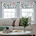 thumbnail image 4 of LALILO Kitchen Curtain Valance With Ethnic Tribal Boho Trendy Rod Pocket Window Curtain 52"x 18" Set of 2, 4 of 5