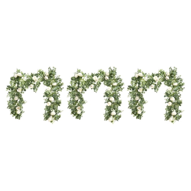 Toystoory Guirnalda de puerta, guirnalda de pared, flor artificial, camino de decorativo de peonía Type1 NO1