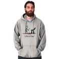thumbnail image 5 of Drop BBQ Steak Funny Lifestyle Hoodie Hooded Sweatshirt Men Brisco Brands X, 5 of 6