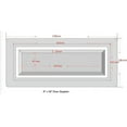 thumbnail image 4 of Zion Flush Mount Floor Register 4" x 10" Gold, 4 of 4