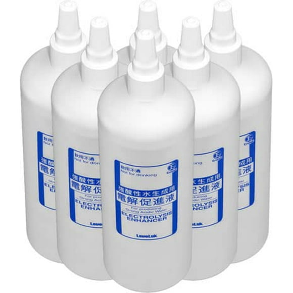 Enagic Kangen Leveluk Electrolysis Enhancer Fluid (6 Bottles) 400ml Each…