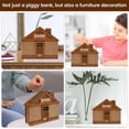 thumbnail image 3 of 2000 Euro Alcancía de Madera para Adultos Niños Hucha Dinero Banco de Madera Reutilizable Hucha, 3 of 7