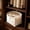 1447#White, variant on Canvas Storage Bag Foldable Organizer Storage Bin With Handles, Large Capacity Durable Space Saving Foldable Storage Solution, For Bedroom Closet Moving Home Organization Use