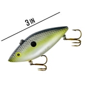 Cotton Cordell Super Spot Lipless Crankbait 3 Chrome Black 1/2 oz.