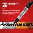 thumbnail image 2 of Rotuladores permanentes Sharpie Pro, tamaño king, punta cincelada, 12 unidades, color rojo, 2 of 5