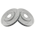 thumbnail image 6 of TRQ Front Ceramic Brake Pads & Performance Rotor Kit Fits Select Chrysler Dodge Ram VW, 6 of 6