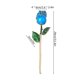 thumbnail image 2 of Golded Rose Flower Azure 24K with Base Gift Decoration for Mother's Day Valentine's Day(Azure ), 2 of 3