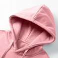 thumbnail image 4 of Mens Hoodies Pullover Drawstring Athletic Hoodie with Pocket Long Sleeve Casual Solid Color Hooded Sweatshirt for Men, 4 of 5