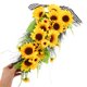 thumbnail image 5 of Moluckfu Adorno Colgante De Guirnalda De Girasoles Artificiales Para Jardín Y Porche Rústico, 5 of 7