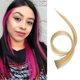 thumbnail image 4 of FloreceBien - Extensiones de cabello con clip para niñas, 20 unidades, reflejos de fiesta de colores, postizos sintéticos de cabello liso multicolor, 4 of 5