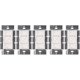 thumbnail image 1 of Interruptor regulador inteligente Lutron Caseta original de 150 W, blanco, paquete de 5, 1 of 9