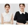 thumbnail image 2 of YooGuoGuo Rhinestone Fake Collar Detachable Dickey Collar Blouse Half Shirts Peter Pan Faux False Collar for Women, 2 of 6