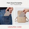thumbnail image 3 of Estuche para hilo dental LIGHUFEIC, 2 unidades, rosa brillante con espejo, 3 of 7