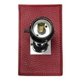 thumbnail image 6 of Elegant Designs 21" Leather Wrapped Table Lamp, w/ USB Port, Red, w/ LED Bulb Included, 6 of 8