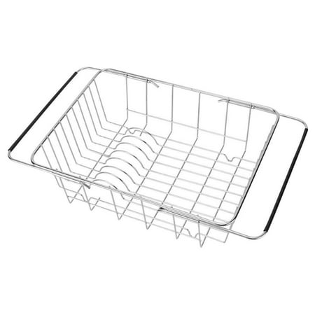 

Extendable Drain Basket Fruits Vegetables Drain Basket Kitchen Sink Washing Basket