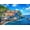 Color-2, variant on Jigsaw Puzzle for Adults, Cape Milazzo Sicily Coastal Landscape, 1000 Piece Premium Puzzle, Letter-Sorted Back and Dust-Free Pieces for Focused Home Activity