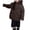.Coffee, variant on Agkizg Kids Girls Down Puffer Jacket Hooded Thick Warm Winter Coat for Big Windproof Lightweight Outdoor Outerwear