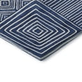 thumbnail image 3 of Addison Rugs Mayfield Premium Machine Washable Transitional Geometric Navy Rectangle Rug, 8' x 10', 3 of 6