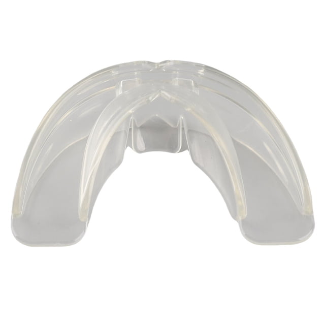 Retenedor de dientes caliente Cuidado de la salud dental Bandeja de dientes recta Entrenador Accesorios Transparente Duro