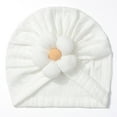 thumbnail image 4 of Baby Girls Turban Hats With Bow Caps Bonnets Headwraps For Toddlers Children Waterproof Quick-Drying UPF 50+ Sun Hat,Toddler Boys Girls Summer Beach Hats, 4 of 4