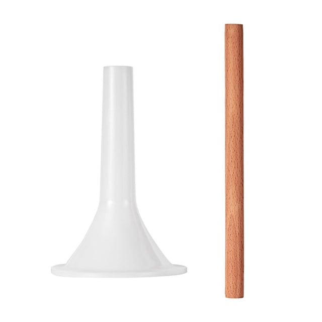 DOLITY Manual Sausage Stuffer Tube Meat Filling Tool for Store Restaurant Barbecues 16cmx10.5cm