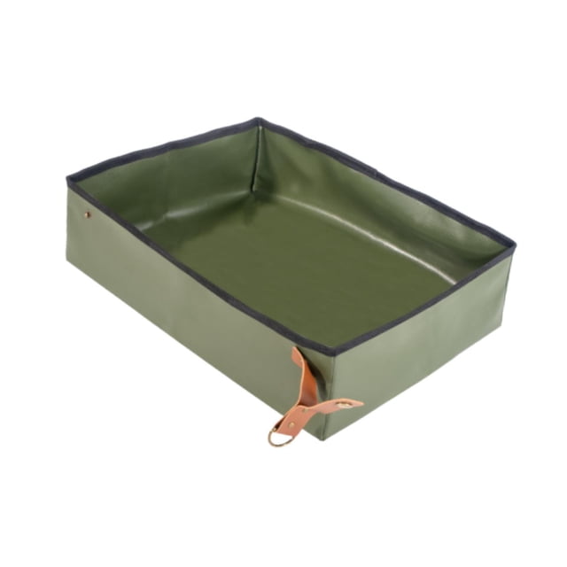 Caja de arena plegable para gatos, inodoro para mascotas, para viajes, para gatos de interior, inodoro para gatitos, bandeja de arena abierta para aviones, interiores y S 40cmx30cmx10cm