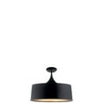 thumbnail image 5 of 52097BK Kichler Lighting Elias - 1 light Convertible Pendant - with Mid-Century/Retro inspirations - 15.25 inches tall by 22 inches wide-Black Finish, 5 of 6