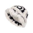 thumbnail image 2 of Gorro de pescador de invierno Colco para mujer de felpa sintética negro, 2 of 8