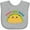 AC-Heather Grey, variant on Inktastic Peace Love Tacos Boys or Girls Baby Bib