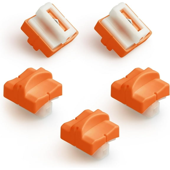 Paper Cutter Replacement Blade with Automatic Security Safeguard Design for A4 Black and White Paper Trimmer (5 Pack)