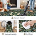 thumbnail image 6 of BERTHMEER 8'x10' Area Rugs Washable Non Slip Floral Carpets for Living Room Bedroom Kitchen Office Large Rugs Vintage Green Farmhouse Dining Room Oriental Flower Rugs, Multicolor, 6 of 9