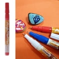 thumbnail image 2 of Rotuladores de Pintura Permanente Perfecl Para Plástico Cerámica Tela Caucho Roca Y Cualquier Superficie Rojo, 2 of 8
