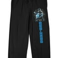 thumbnail image 2 of Mortal Kombat Klassic Sub-Zero Men's Black Sleep Pants - Medium, 2 of 4