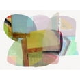 thumbnail image 2 of Cartissi  18x15 Gold Ornate Wood Framed with Double Matting Museum Art Print Titled - Rainbow Overlay I, 2 of 4