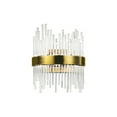 thumbnail image 1 of CWI Lighting Genevieve LED Wall Sconce Antique Brass Finish Home Decor, 1 of 9