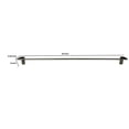 thumbnail image 5 of Benjara BM237024 Traditional Style Metal Towel Rod, Silver, 5 of 5